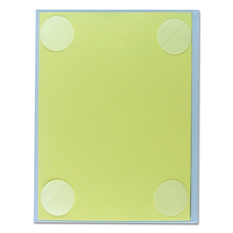 C-Line Cubicle Keepers Wall Organizer for Fabric Surfaces, Clear, 8.5 x 11 Inches, 25 per Box (38991) - Image 3